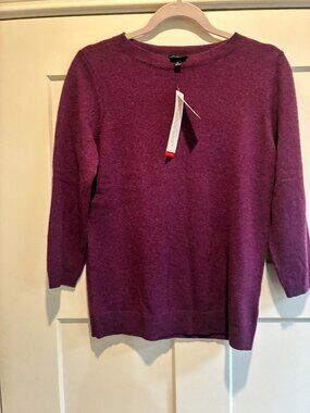 Talbots NWT Cashmere Sweater M